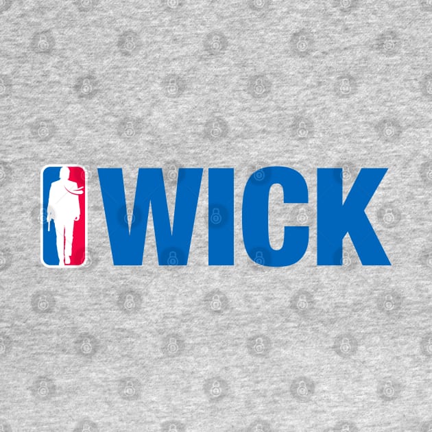 John Wick NBA (blue) by Fastbreak Breakfast